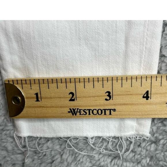 Frame Denim Womens Lehigh Skinny Fit Distressed Frayed‎ Hems Jeans Size 27 New - Picture 4 of 12